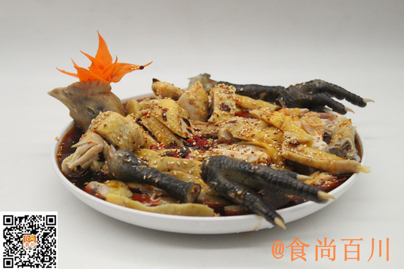 四川特色小吃棒棒鸡